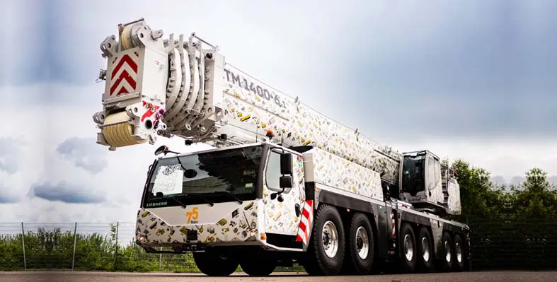 The new LTM 1400-6.1 crane from Liebherr